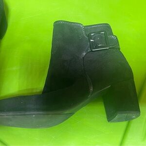 Black Suede Ankle Boots